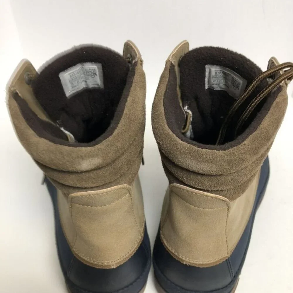 Sperry Mens Cold Bay Waterproof Boot Taupe Size 9.5 M